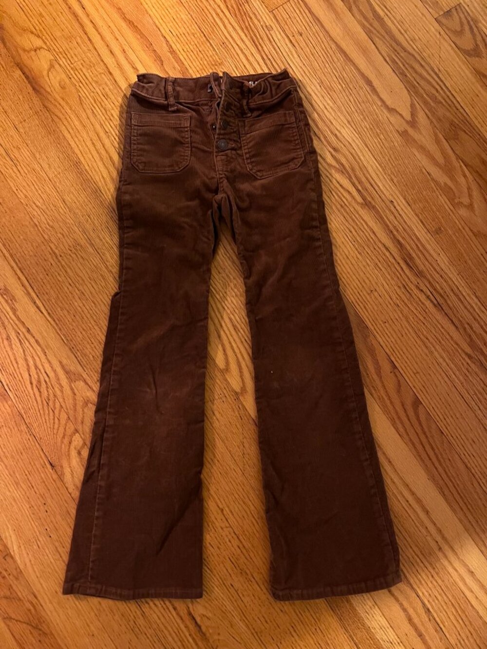 GAP Kids High Rise Corduroy '70s Flare Pants